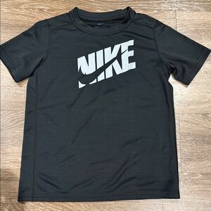 Nike Kids Black and White Short Sleeve Tee
